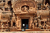 The great Chola temples of Tamil Nadu - The Brihadishwara Temple of Thanjavur. The second (inner) entrance gopura. 